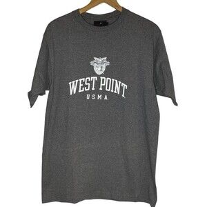 West Point USMA Unisex Grey Tee Shirt Size Medium